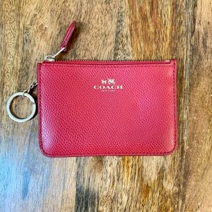 Coach Mini ID Skinny Key Chain Wallet